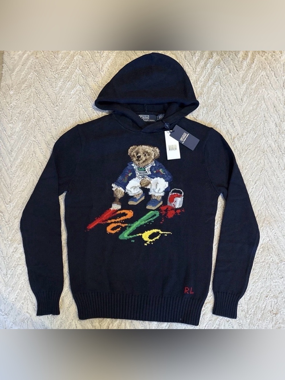 Polo Ralph Lauren Bear Sweater Jumper NEW NWT authentic
